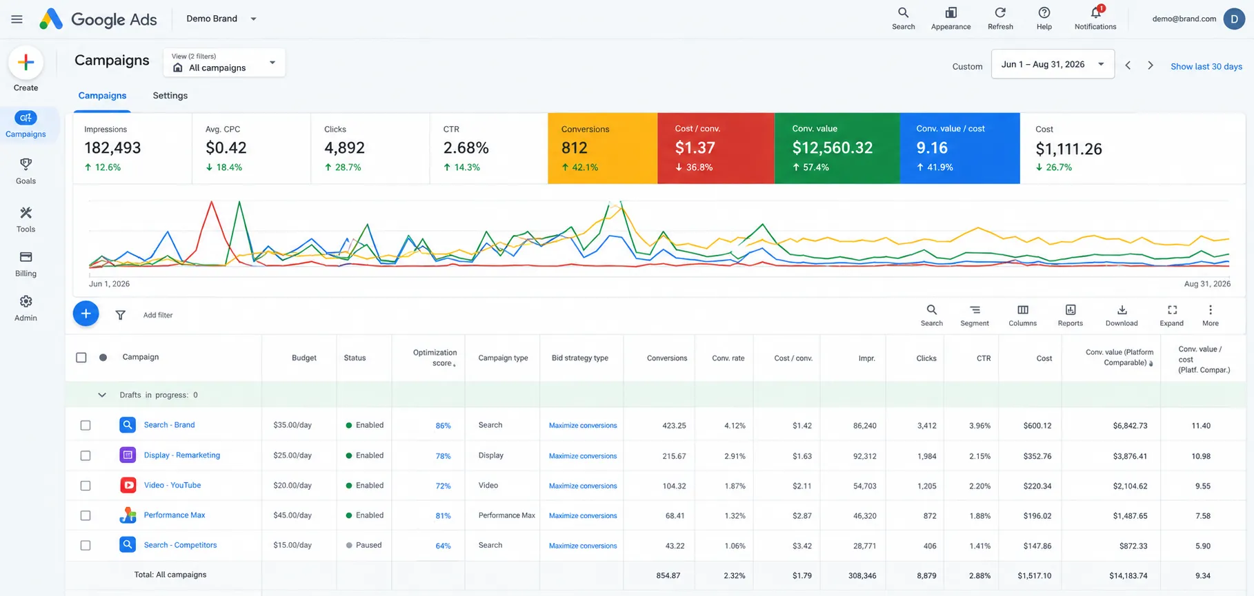 Google Ads ROAS Success