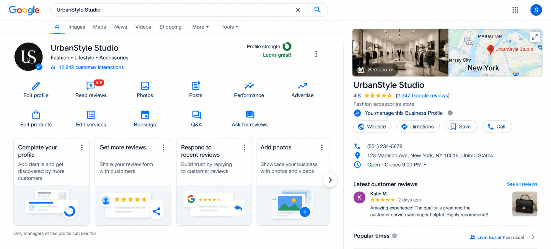Google Business Profile SEO Success