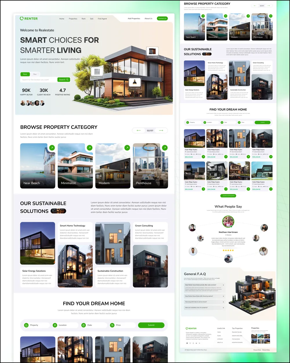 Astoria Row Realty: real estate rental listings platform